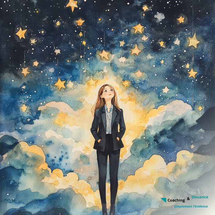 Image symbolique de la douance sensible, intuitive, multipotentialiste et intense