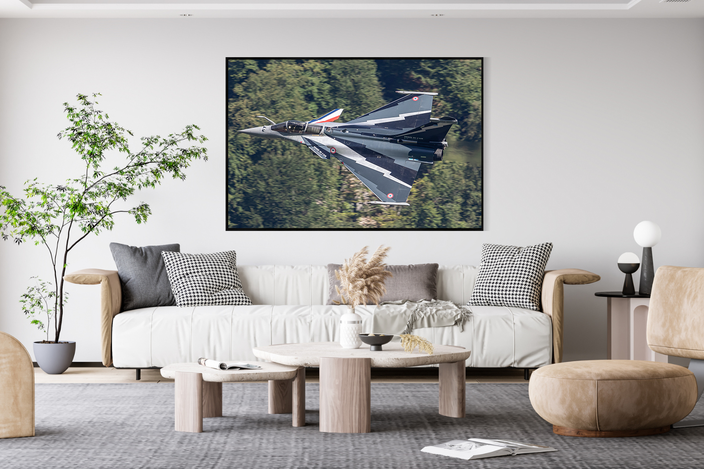 Photos meeting aerien chez vous idee deco vente cadeau rafale aviation airshow salon chambre maison appart cadre impression boutique