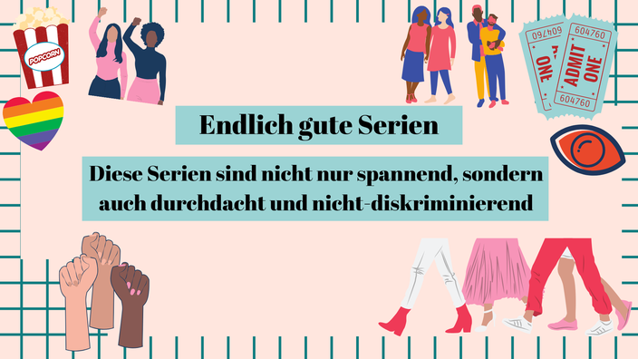 Titelild: Endlich gute Serien — Diese Serien sind nicht nur spannend, sondern auch durchdacht und nicht-diskriminierend RiekesBlog