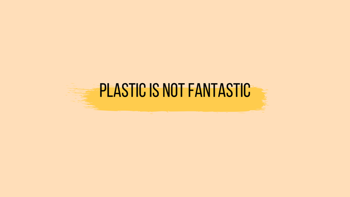 Plastic is not fantastic Wallpaper RiekesBlog