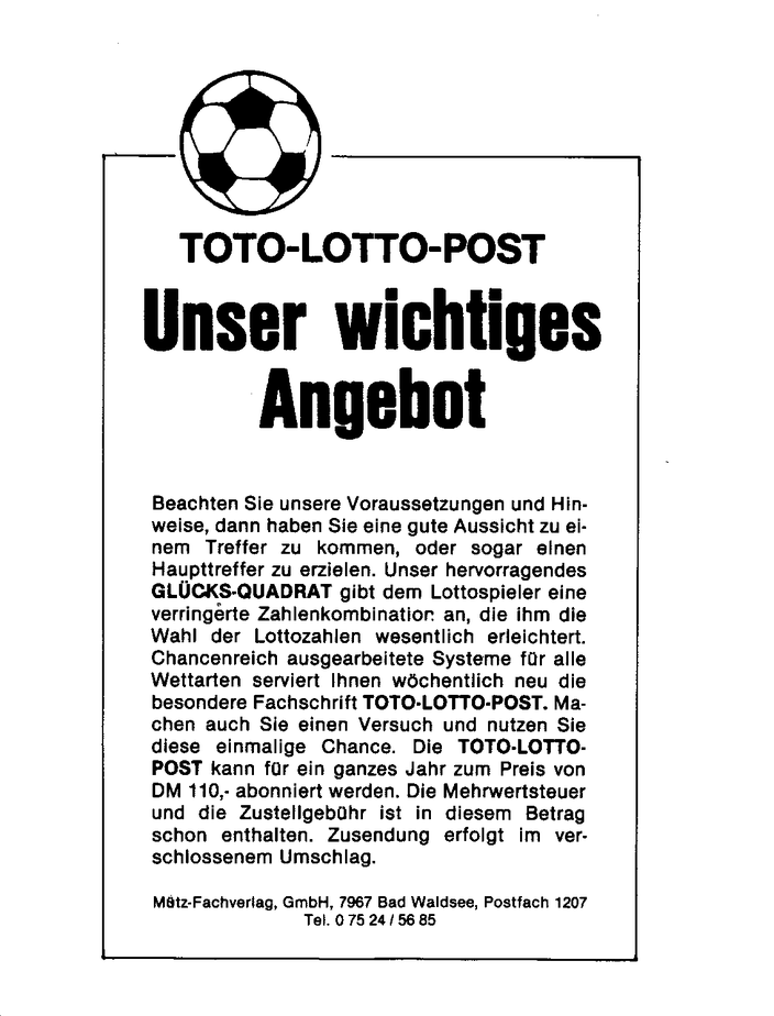 Rückseite des Buches "Profi-Wett-Systeme" vom Mütz-Fachverlag