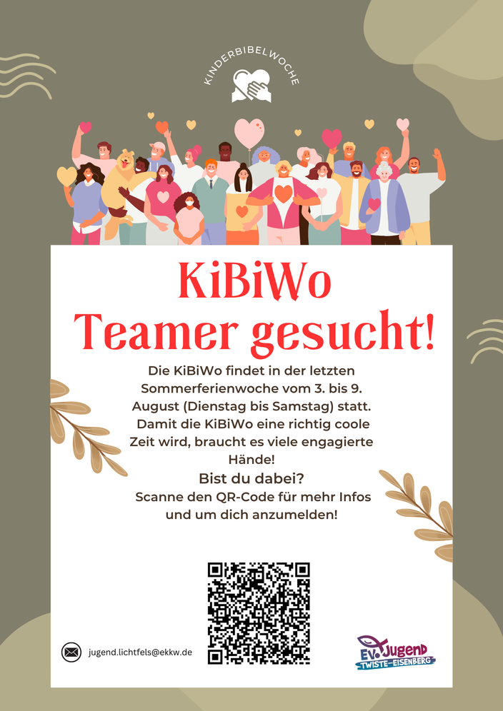 Tippe auf den Flyer für mehr Infos zu erhalten und um dich anzumelden.