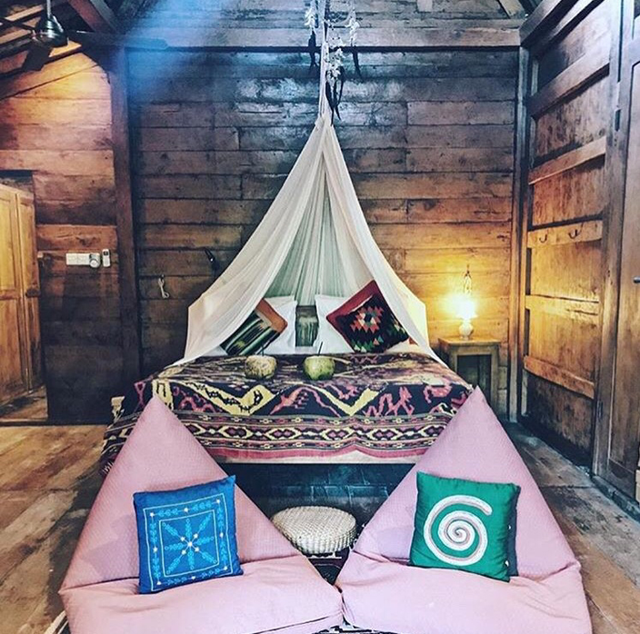 Surfer´s House at Jungle Room, Canggu.