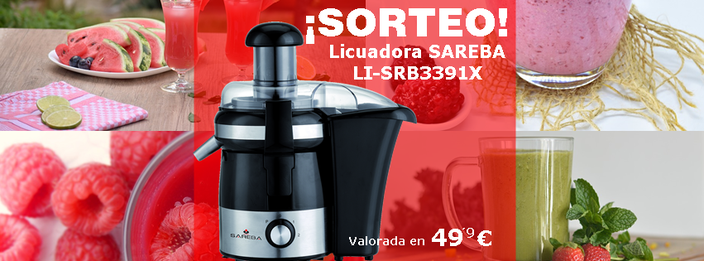 sorteo de licuadoras