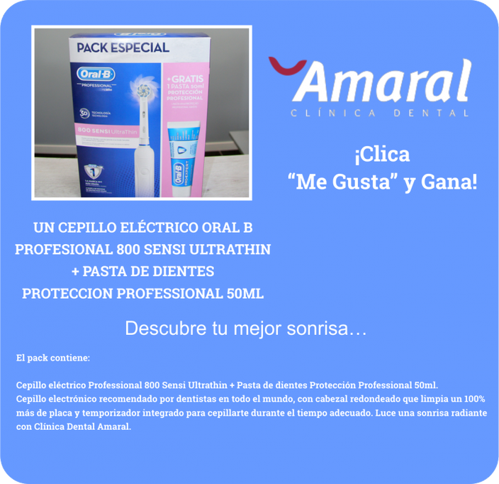 sorteo cepillo electrico de dientes oral b