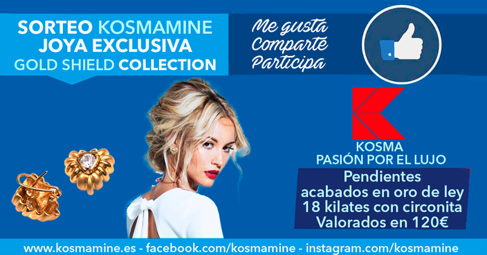sorteo de pendientes de oro