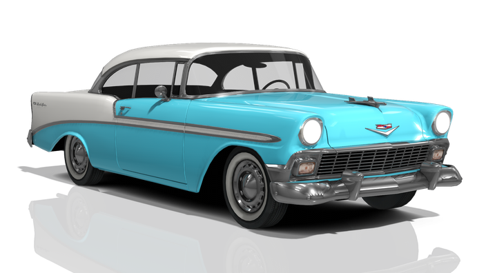 Chevrolet Bel Air Sport Coupe 1956 169cv