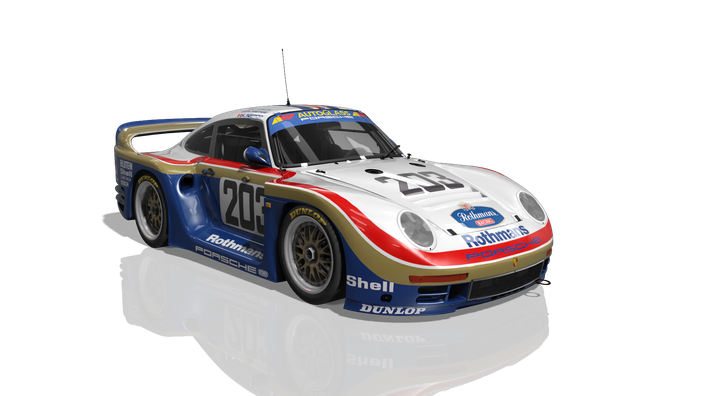 Porsche 961 LM BBS 1986