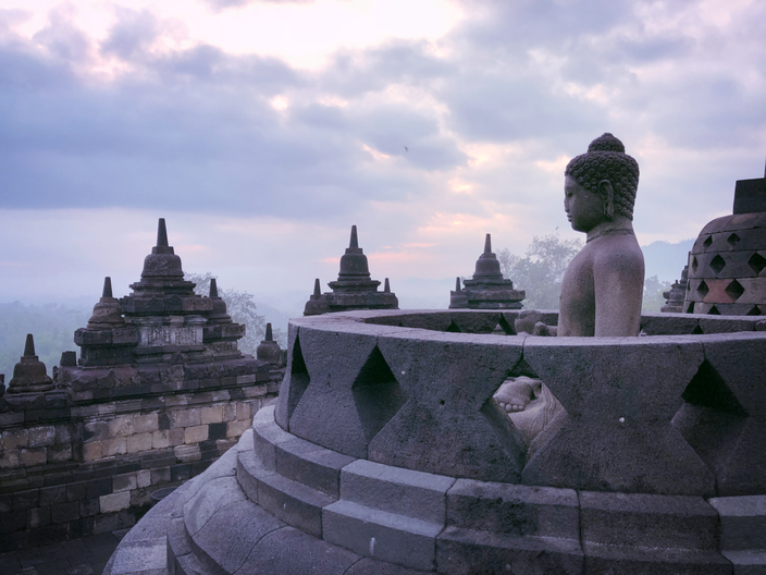 The Borobudur Temple