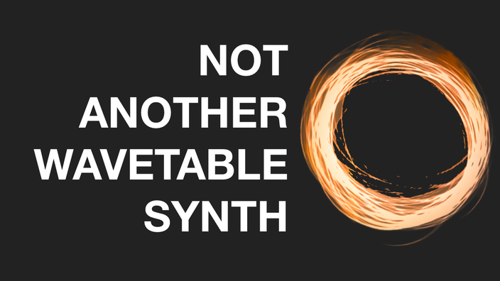 picture with kontrast logo and text "NOT ANOTHER WAVETABLE SYNTH"