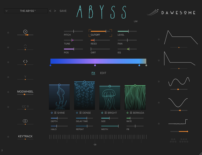 screenshot of abyss plugin