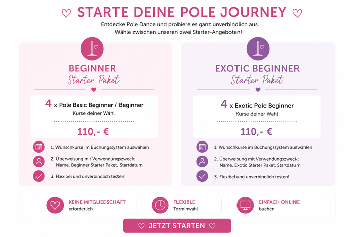 Poledance Nürnberg, Pole dance beginner Angebot, Nürnberg Tanzkurs