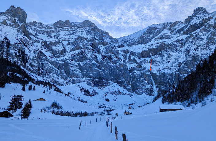 Eisklettern, BEO, Berner Oberland, Schweiz, Bonderfälle, Glücksritter, Adelboden