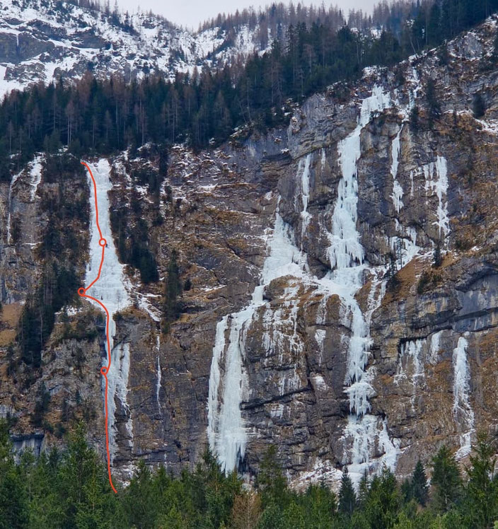 Eisklettern, BEO, Berner Oberland, Schweiz, öschiwald, Rattenpissoir, Kandersteg, Oeschiwald