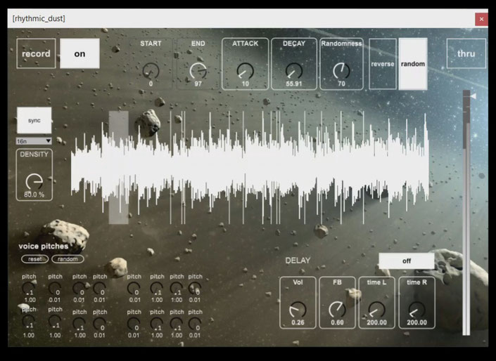 Granular Looping and Rhythmic Texture Generator