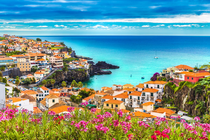Wunderschönes Küstenstädtchen auf Madeira