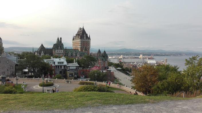 Chateau Frontenac, Quebec, St. Lawrence Strom, Quebec City Kanada