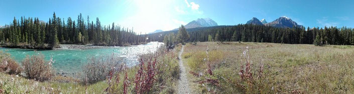 Bow River Lake Louise - Banff Nationalpark Kanada