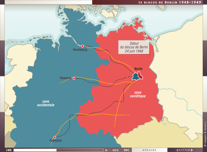 Le blocus de Berlin - Site de historienetgeographe