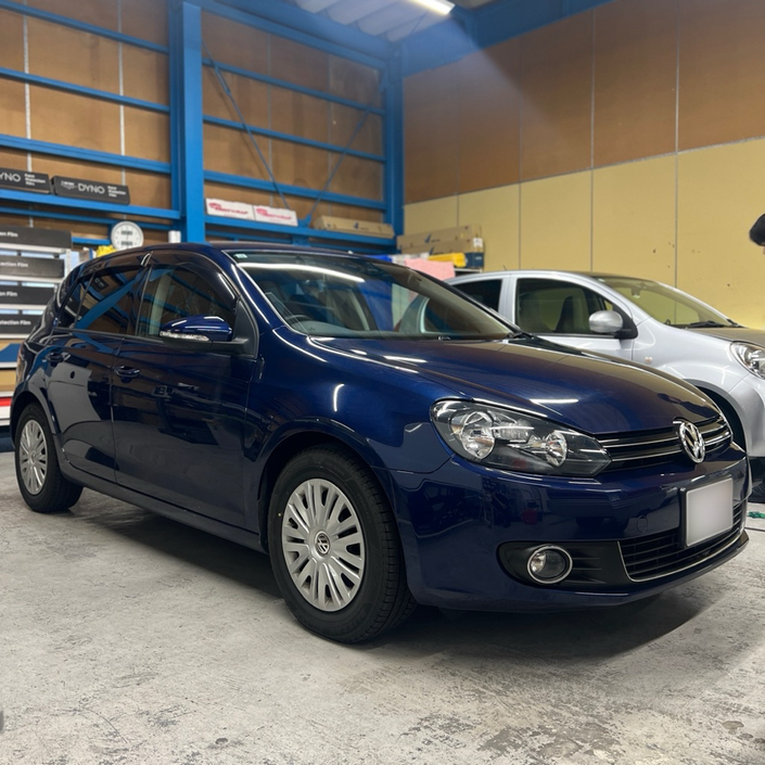 フォルクスワーゲン・ゴルフ6　カーフィルム施工　WINCOS　新潟　施工例