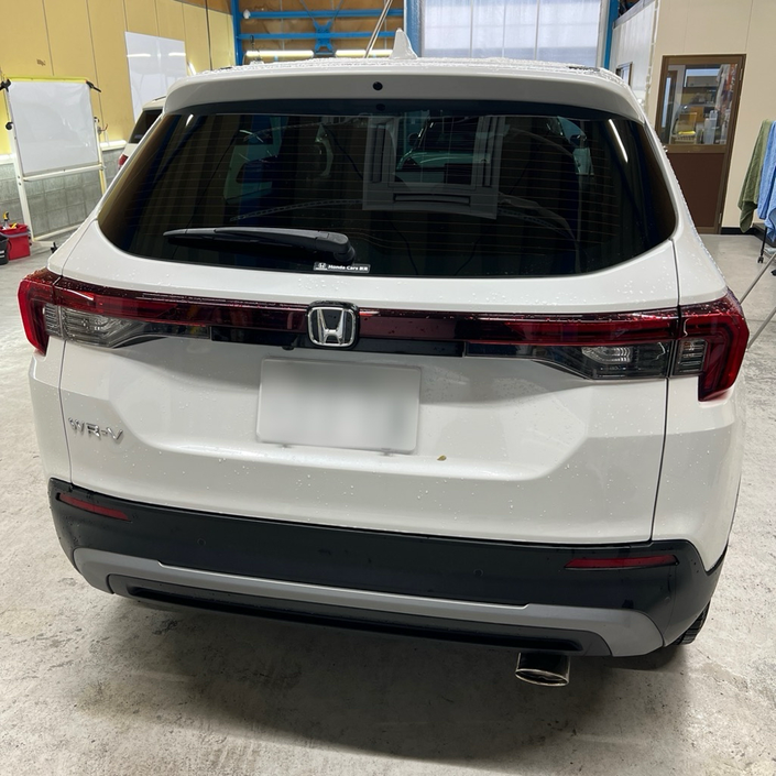 ホンダ・WR-V　カーフィルム施工　WINCOS　新潟　リアガラス施工後