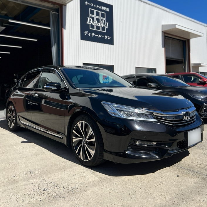 ホンダ　アコード　遮熱フィルム全面施工　WINCOS Premium