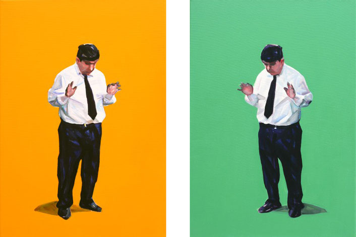 Tom Schulhauser, Malerei, Figuration, Portrait