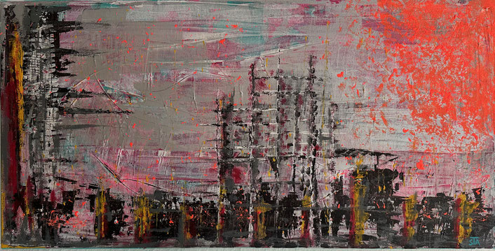Abstract 24, 40 x 80 cm, Preis auf Anfrage