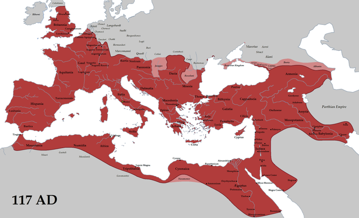 Imperio Romano máxima expansión