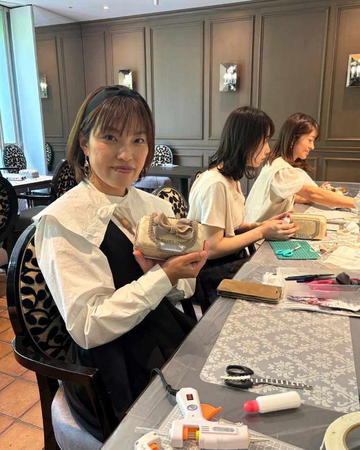 JourFin　ラブリボン　LoveRibbon　リボン　リボン教室　リボン教室芦屋　リボン　リボンワーク　リボン資格　リボンレッスン　木馬リボン　MOKUBAリボン　MOKUBA　カフェミナージュ　CafeMinage　　神戸北野ホテル　神戸北野ホテルカルチャーサロン