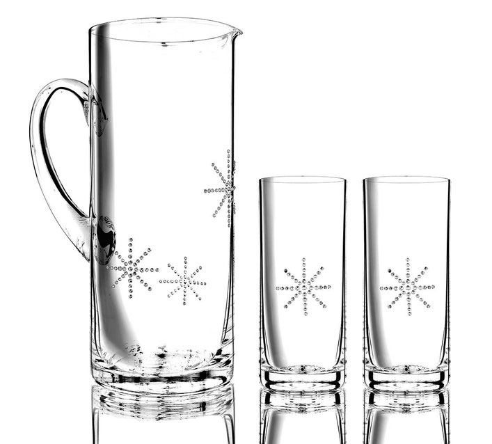 Trinkset Stars veredelt mit Swarovski