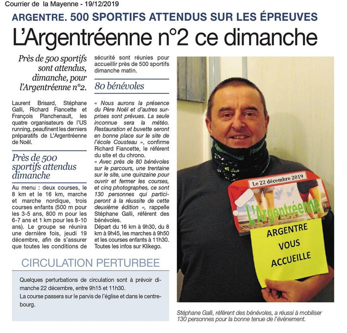 Courrier de la Mayenne - 19/12/2019