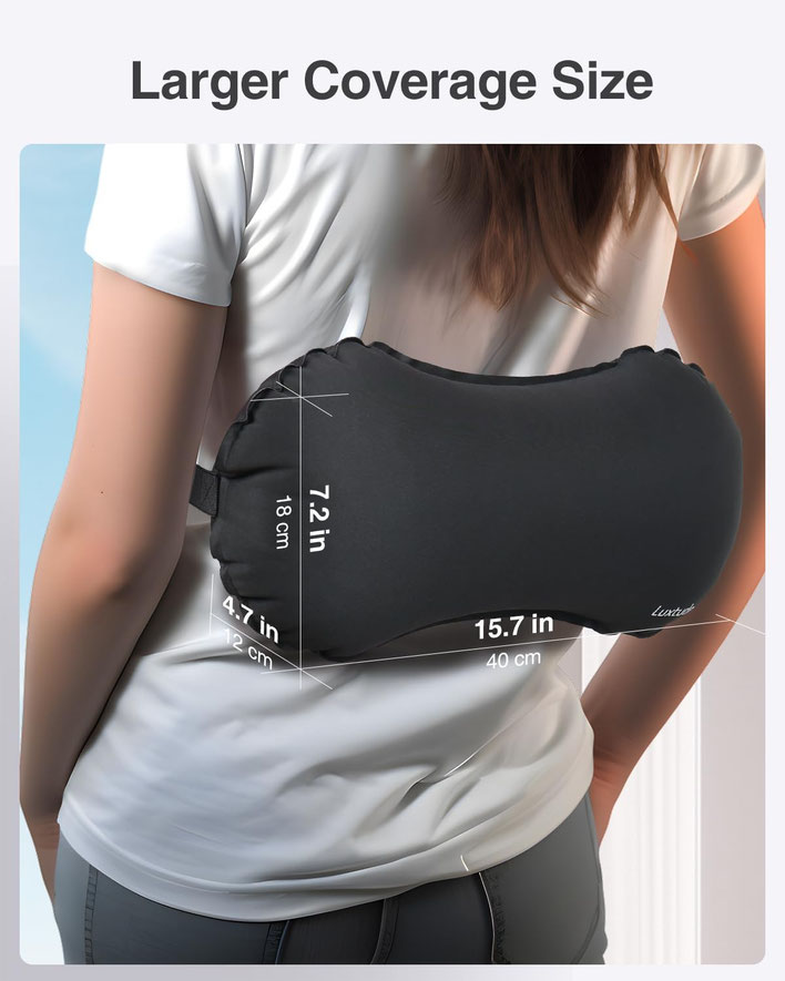 Flugzeug bequem Lendenkissen