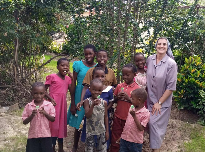 suor Daniela Alborghetti, missionaria in Tanzania