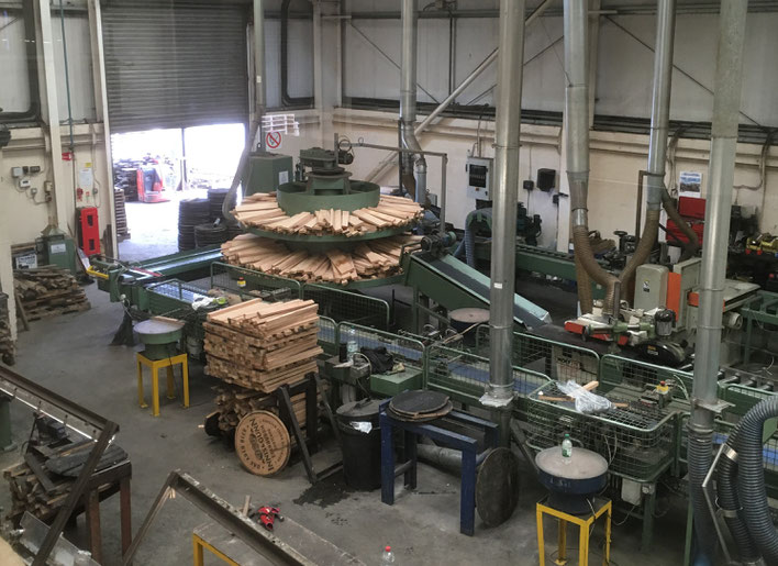 Lid production at Speyside Cooperage