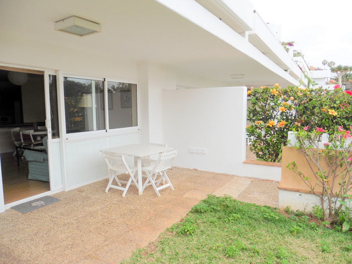 Überdachte Terrasse