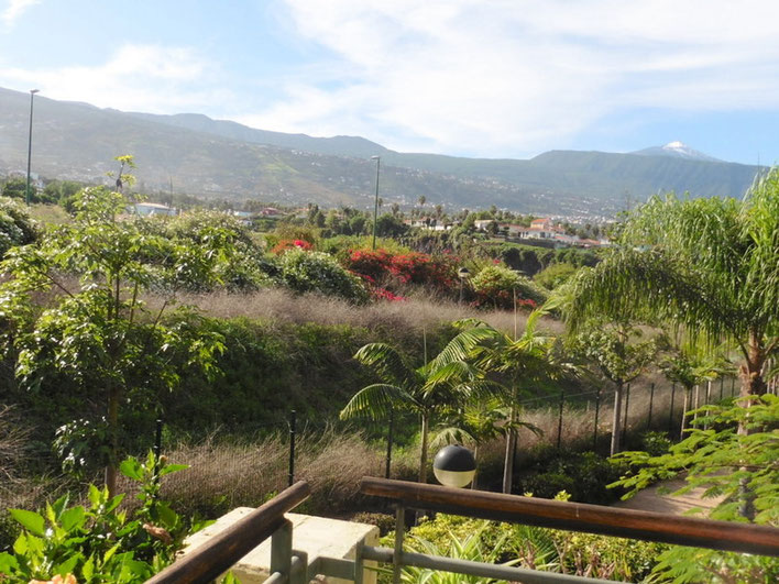 Blick vom Balkon