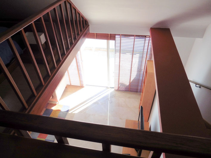 Blick vom Schlafzimmer