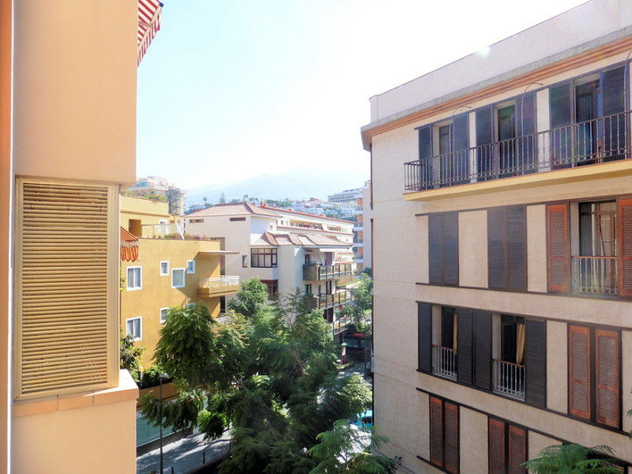 Ausblick vom Balkon