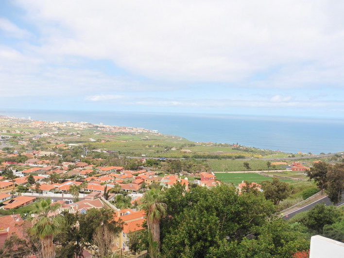 Blick vom Balkon