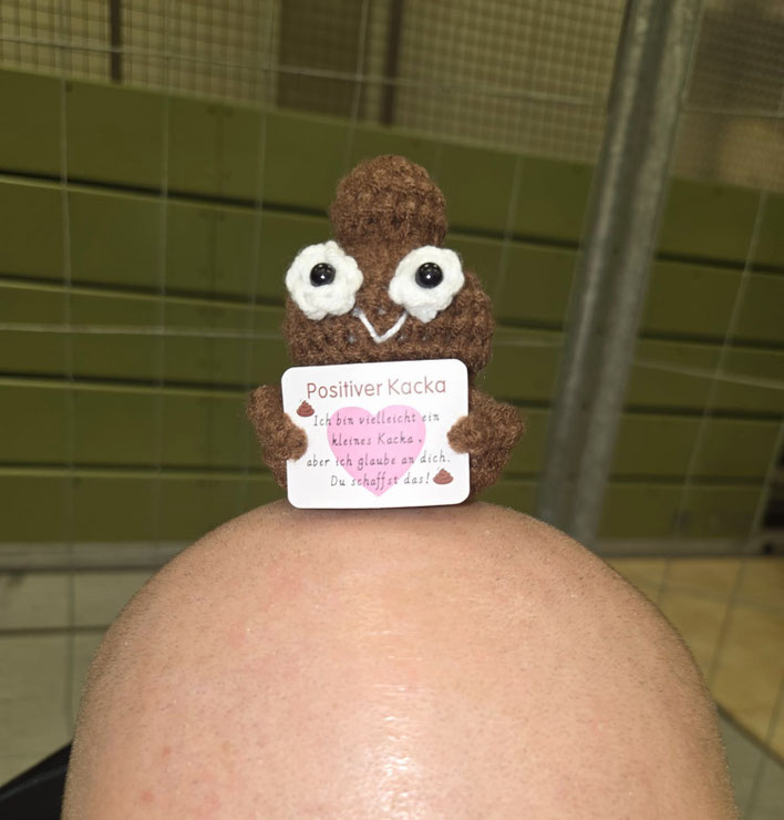 Unser MannschaftsmasKOTchen - Dank an Kevin aka Thorben! ♥