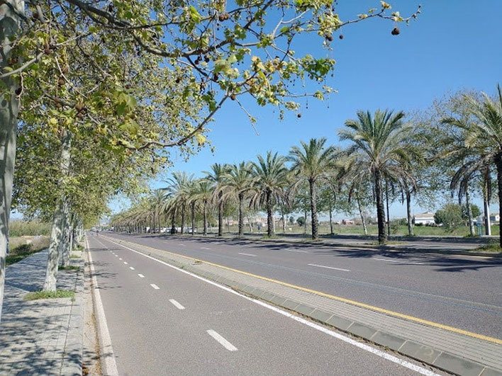 La Ronda Norte o carretera de circunvalación CV-30 de Valencia separó la ciudad de su huerta periurbana.