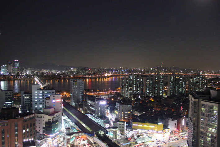 Friday night view from my appartment - I'll miss it!!!