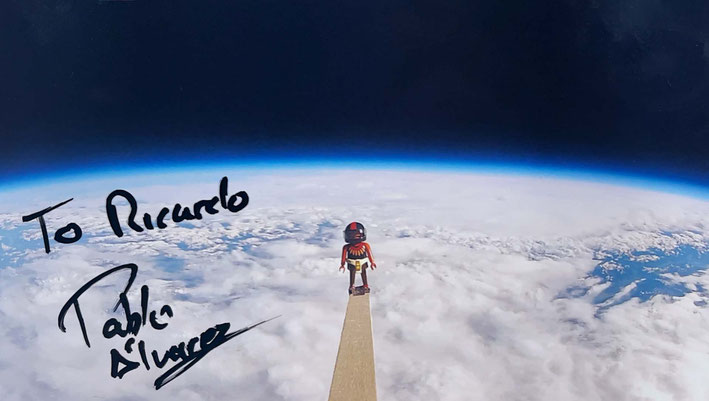 Autograph Pablo Alvarez Autogram