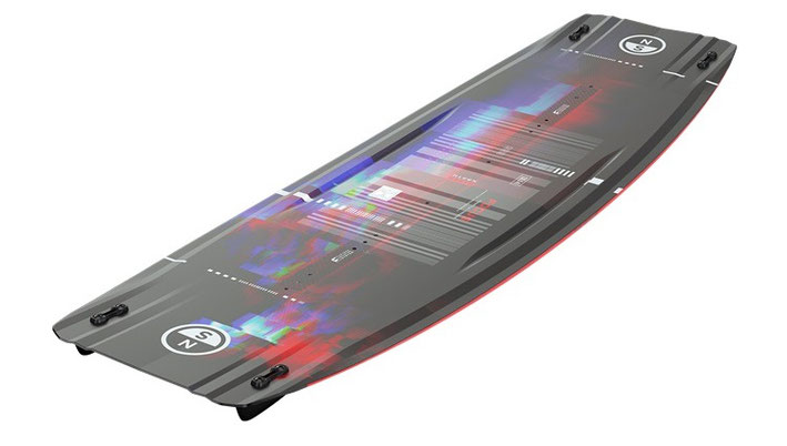 North Trace TT 2025 Kiteboard Aqua bei WindSucht