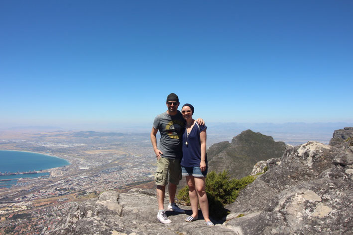 Weltreise Kapstadt Tafelberg Reiseblog Südafrika