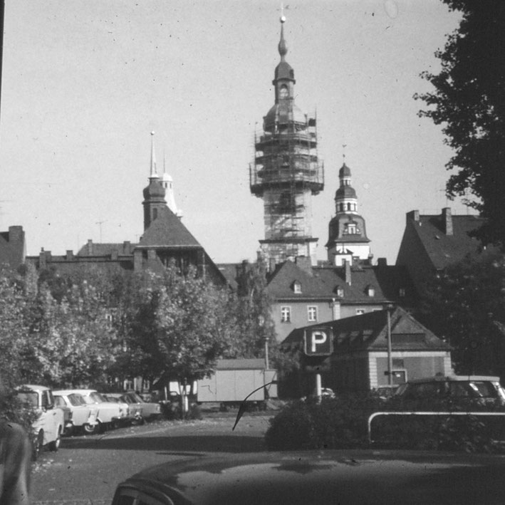 Altes Rathaus Chemnitz (ehemals Karl-Marx-Stadt) 1986