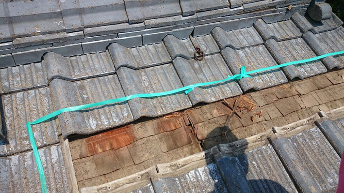 瓦屋根の雨漏り修理工事 新潟市秋葉区 新潟市秋葉区 やねのヤマムラ 公式