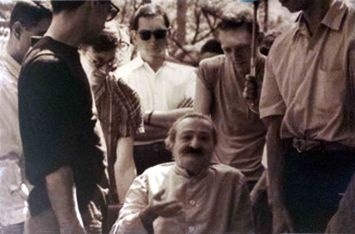1958 - Henry wearing sunglasses at the Meher Spiritual Centre, Myrtle Beach, SC.
