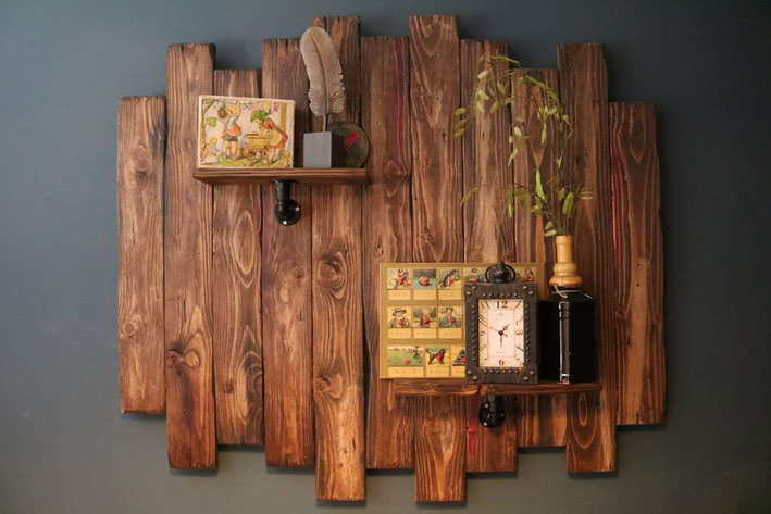 DIY wandbord in de babykamer